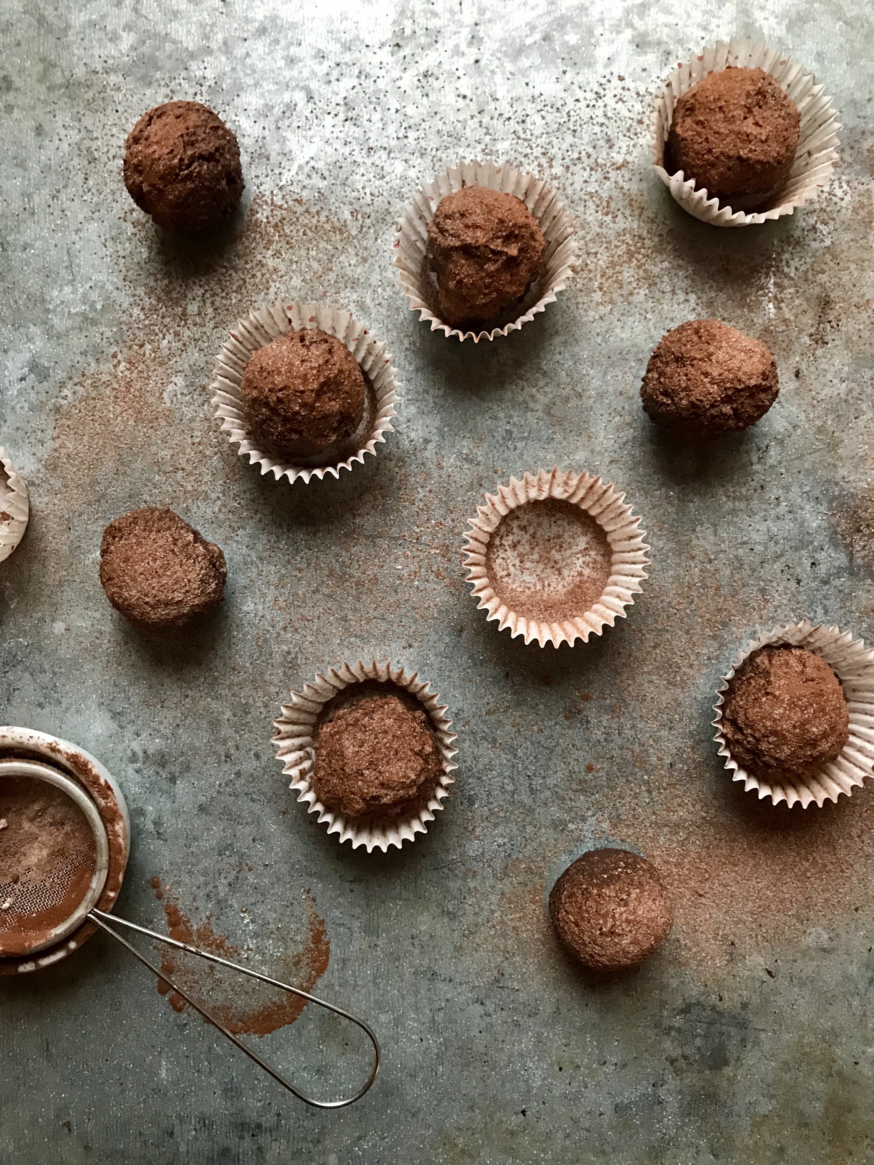 Maapähkinätryffelit