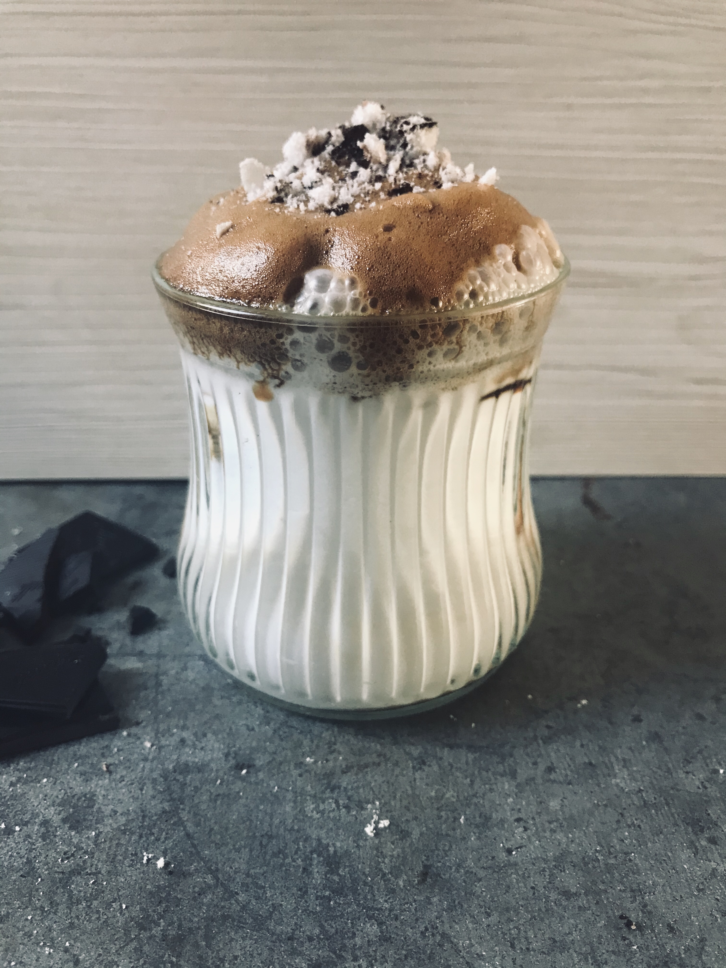 Dalgona-kahvi ketona