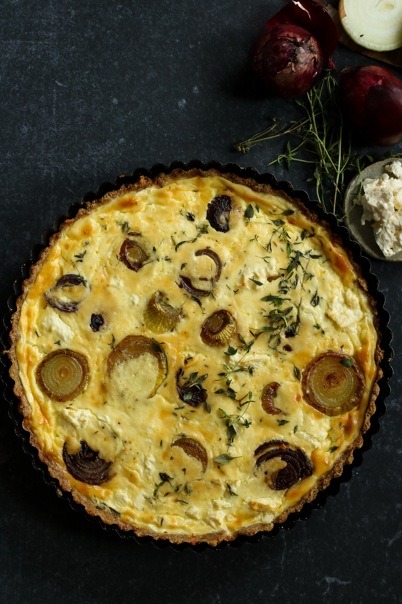 Sipulipiirakka, keto