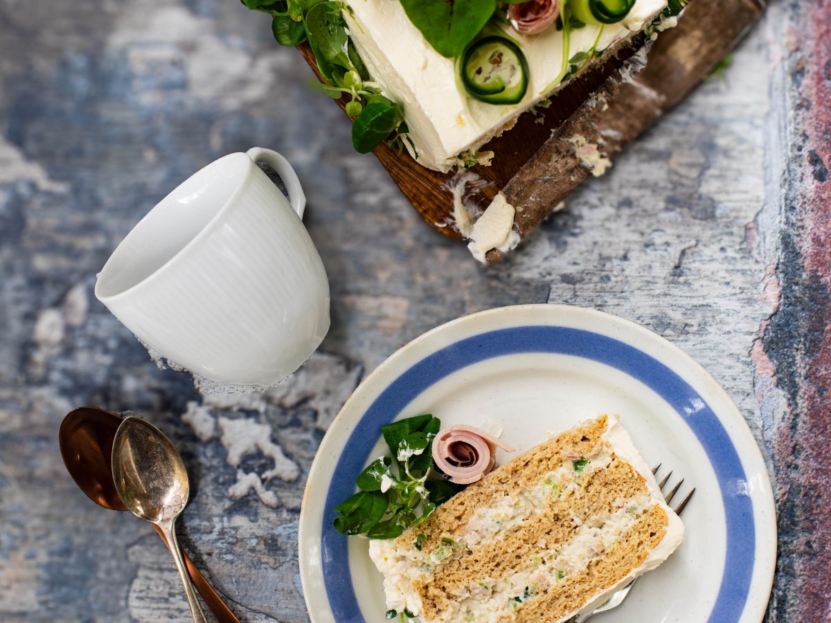 Kinkkuvoileipäkakku