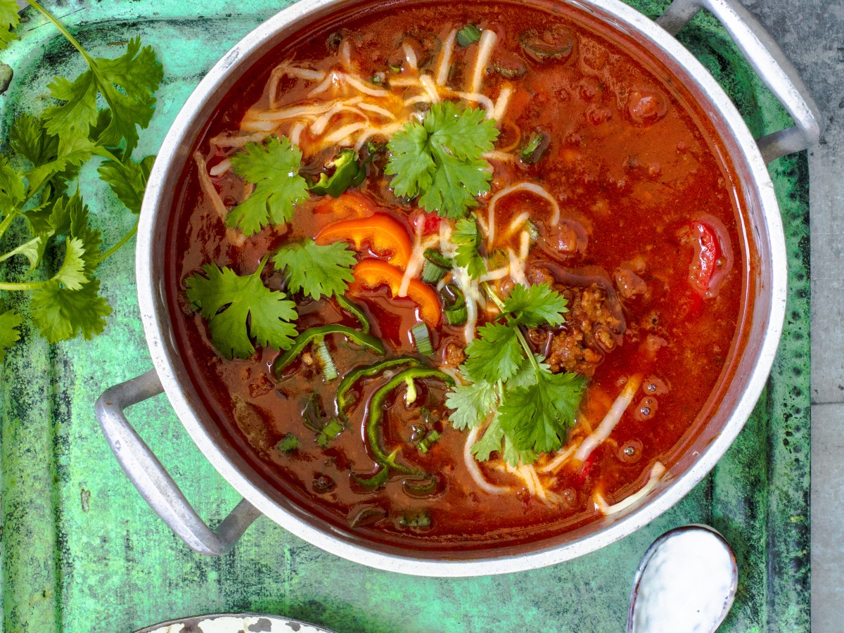 Texmex-jauhelihakeitto, vhh